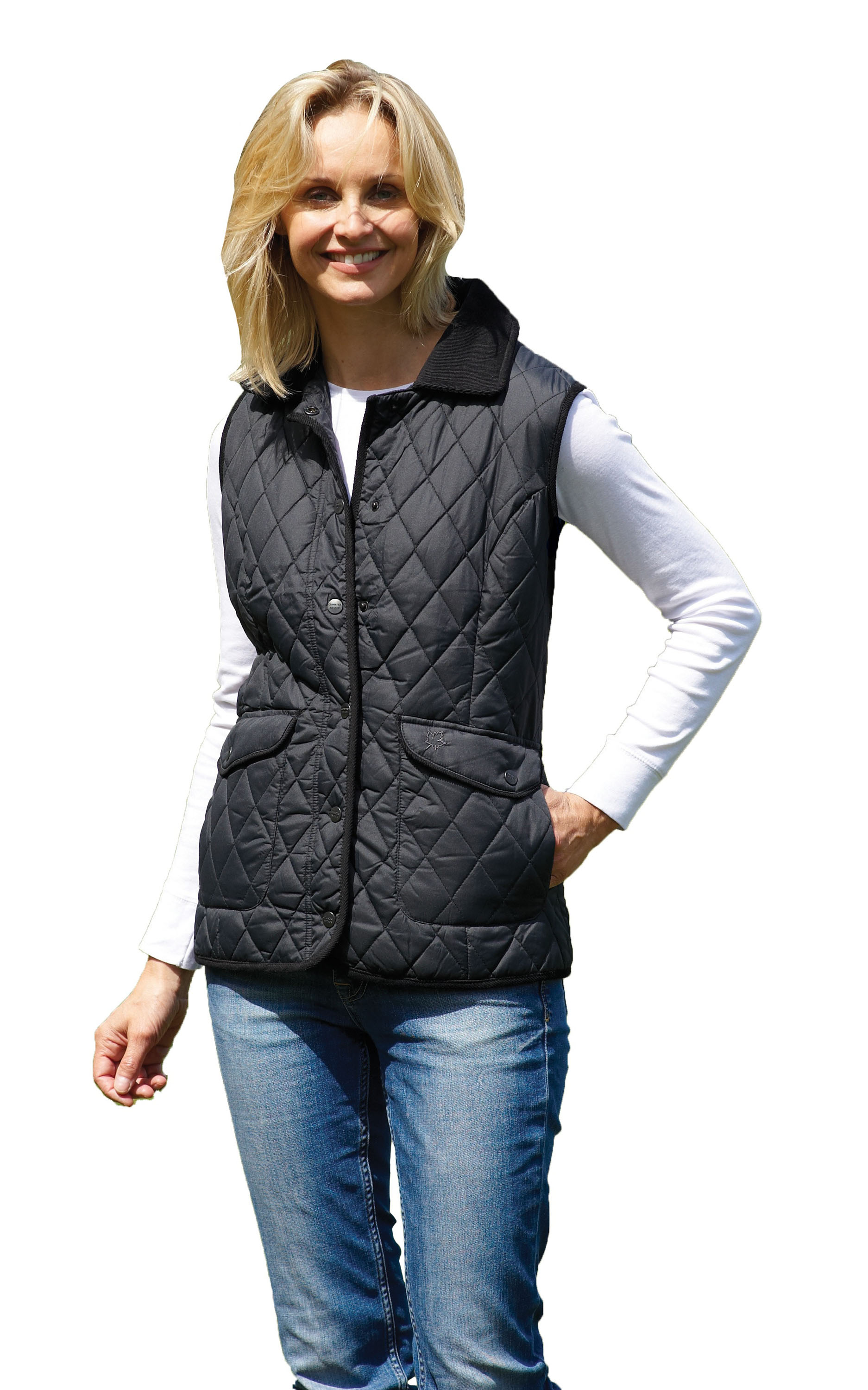 Ladies Champion Country Estate Quilted Gilet Bodywarmer Walking Riding